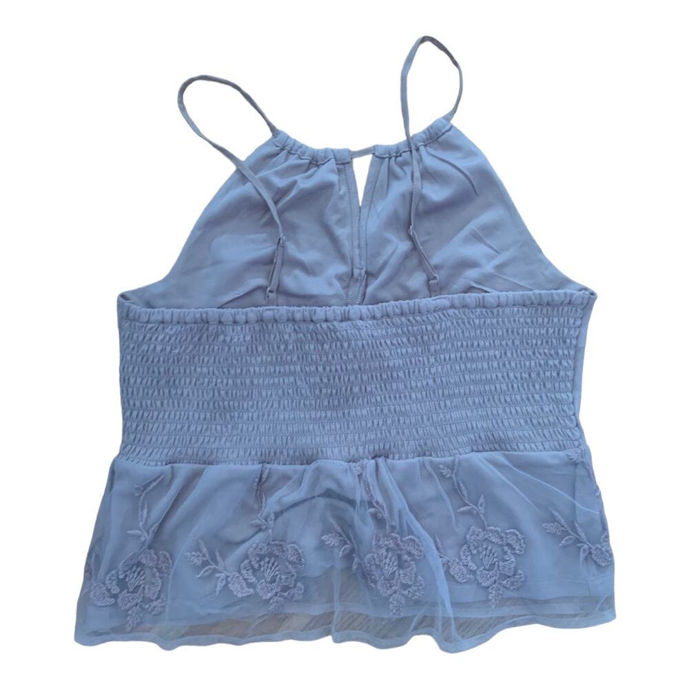 American Eagle womens medium new purple crop top tank fairy - Picture 2 of 9